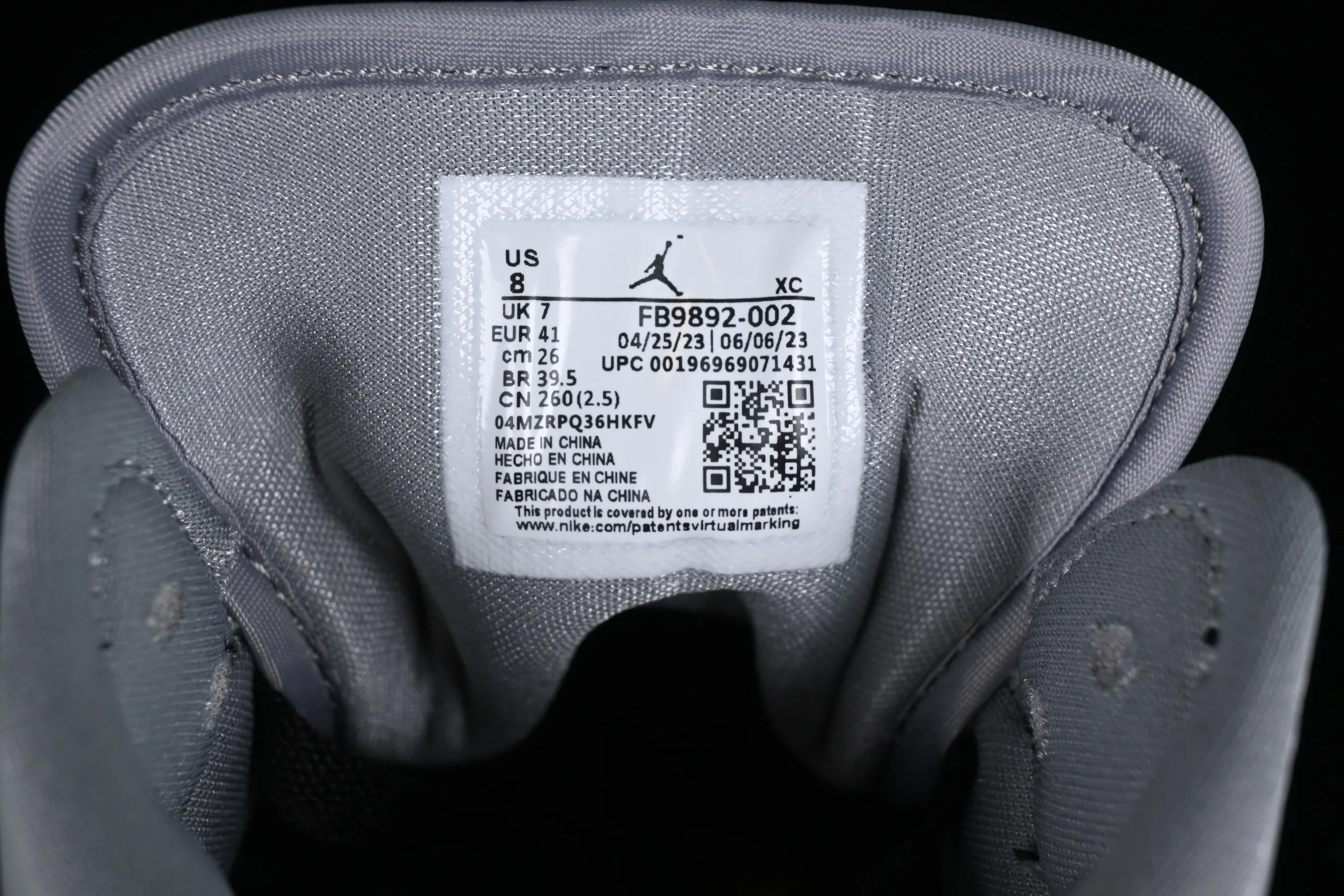 All categories Air Jordan Jordan series basketball shoes Air Jordan 1 Mid Air Jordan 1 Mid SE "Black Chrome" AJ1 Joe 1 Smoked Panda mid-top basketball shoes FB9892-002